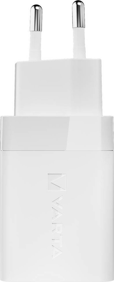 Karikues muri Varta Speed Charger 38W GaN, USB C PD 20W, USB A 18W, i bardhë