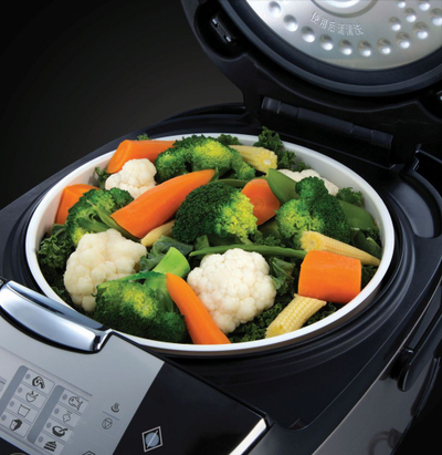 Tenxhere multicooker Russell Hobbs 21850-56, 900W, e zezë