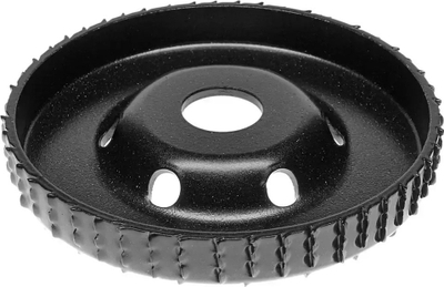 Disk–rasp për mullir këndi DEDRA F692020, 120mm, gradim I, i zi