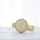 Orë për femra Obaku Sol Gold V149LXGGMG, e artë