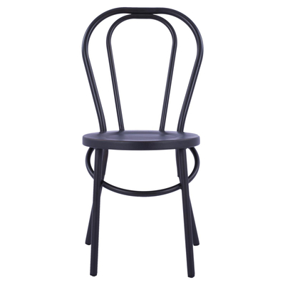 Karrige alumini Vienna 42×52×88.5 cm (HM5557.01), zezë