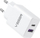 Karikues muri Veger VLS302U, 30W, PD QC3.0, i bardhë