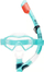 Set zhytjeje Hairly AquaWave Diving Set Mask, maskë dhe tub, DRY TOP, ngjyrë mente