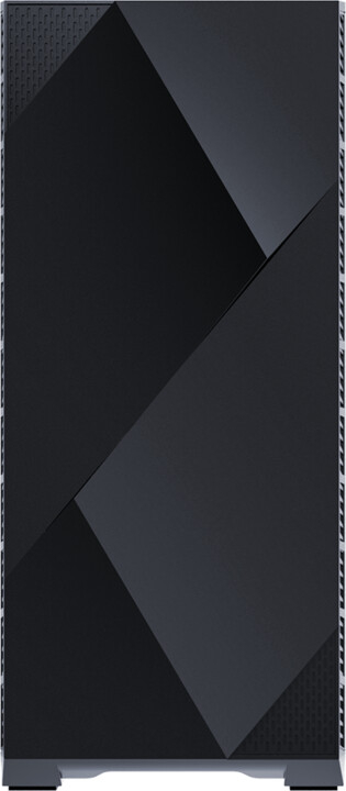 Kasë kompjuteri Zalman Z3 ICEBERG BLACK, ARGB, me xham transparent, e zezë