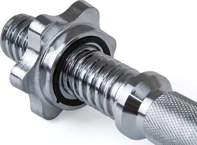 Shtangë e drejtë Eb Fit, 40 cm, diametër 28 mm, krom