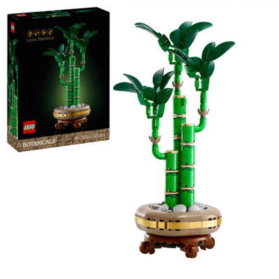 Set LEGO Lucky Bamboo, dekorativ, me elemente ndërtimi, jeshil