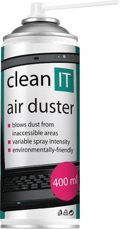 Ajër i kompresuar për heqjen e pluhurit Clean it, 400 ml