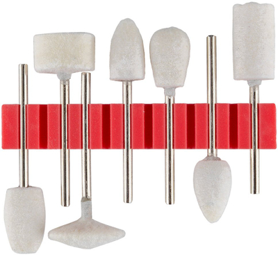 Set filçesh për minishtërvisë Graphite 56T651, 2.35 mm, 7 copë, të bardha