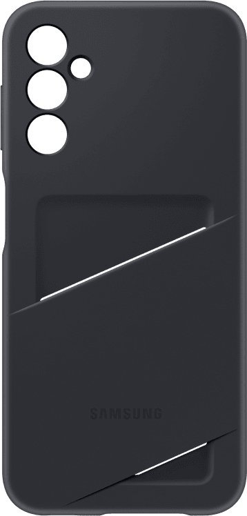 Mbulesë telefoni Samsung Galaxy A14 EF-OA146, TPU, me xhep për kartë, e zezë
