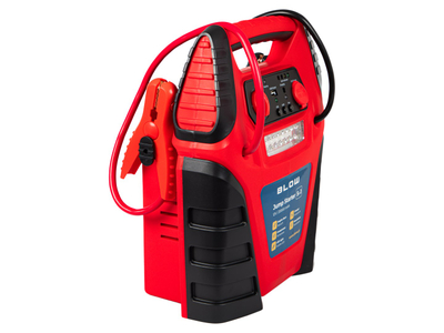 Jump starter me kompresor, powerbank 20000mAh, 12V, USB, me LED