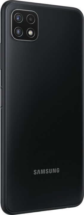 Celular Samsung Galaxy A22, 6.6", 4GB/64GB, 5G, 5000 mAh, i hirtë i errët