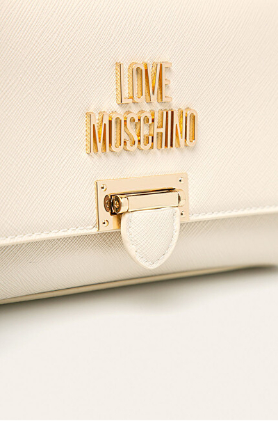Çantë dore Love Moschino Avorio JC4244PP0A KG0, e bardhë