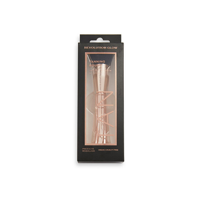 Brushë grimi Revolution Glow Tan Cosmetic kMK1345, rose gold
