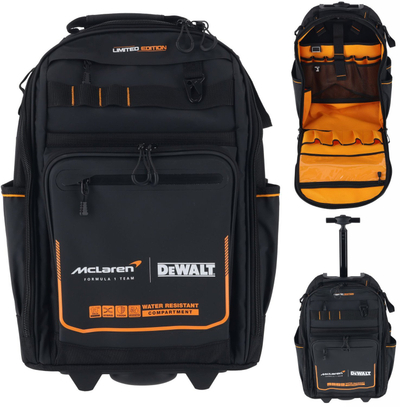 Çantë trolley DeWALT McLaren DWST60101-9, 240 x 350 x 540 mm, material 1680 Denier, e verdhë