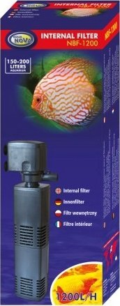 Filter i brendshëm për akuarium Aqua Nova NBF 1200, deri 200L, me spray bar