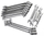 Set çelësash Rockforce RF-5145R, 14 pjesë, i argjendtë
