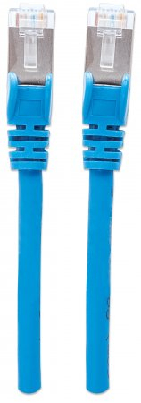 Kabllo rrjeti Intellinet Patchcord Cat6A SFTP, 0.5m, 10Gbps, blu