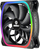 Ventilator kornize Enermax SquA RGB, 12 cm, me drita RGB adresuese, i zi