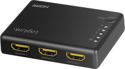 Splitter video HDMI LogiLink HD0036, 1 në 4, 4K UHD
