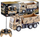 Kamion lodër me telekomandë Maksik R/C Military Truck, ushtarak, për fëmijë 6+
