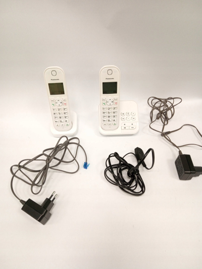 Telefon pa tela Panasonic KX-TGC422, DECT, Caller ID, i bardhë