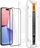 Mbrojtës ekrani Spigen Glass tR EZ Fit, 2 copë, për iPhone 15 Pro, i zi