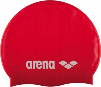 Kaskë noti Arena Classic Silicone, silikoni, uniseks, e kuqe