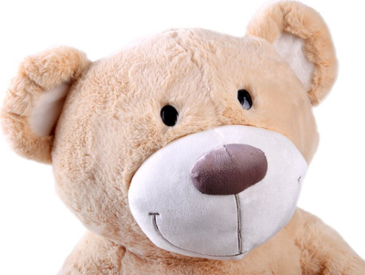 Lodër arush pelushi Jokomisiada Mascotte Bear Jacobe, 50cm, karamel