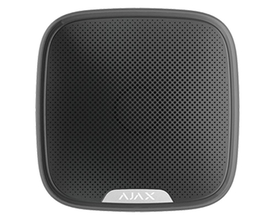 Sirenë e jashtme Ajax StreetSiren BL, pa tela, 113 dB, e zezë