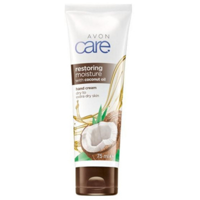 Krem rigjenerues për duar Avon Coconut Oil Care, 75 ml