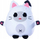 Lodër plushe Gabby's Dollhouse Pandy Paws, mace, 30 cm, e bardhë