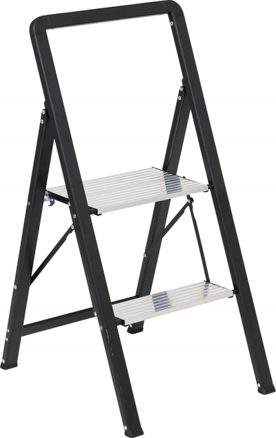 Shkallë stolpe 5FIVE, 2 hapa, 83cm, gri