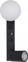 Aplik muri Vox Vox 2, me portë USB dhe USB C, i zi