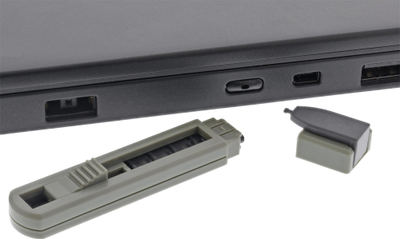 Bllokues porte USB Type C InLine, stick mbrojtës, set 6 copë