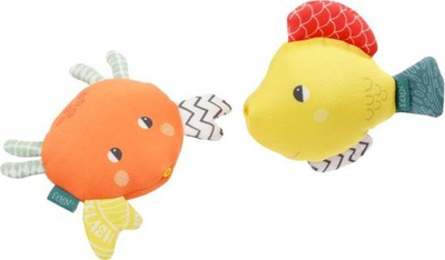 Lodra për banjo Fehn Squirting Animal Set, set me 2 pjesë, me funksion spërkatës, shumëngjyrëshe
