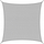 Çadër dielli HOBBYGARDEN Sun Shade Sail Square, 6x6 m, mban shiun, gri hiri