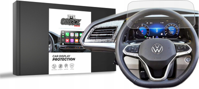 Film mbrojtës mat për ekran makine GRIZZ, Volkswagen Multivan 4 Virtual Cockpit 10.25", kundër gjurmëve të gishtave, i tejdukshëm