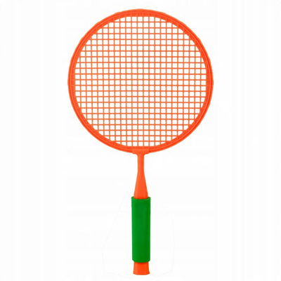Set raketash badminton pa markë, 2 raketa, 2 flutura me top sfungjeri, shumëngjyrësh