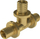 Tee bronzi Kan Therm UltraLine 32mm, për tubacione, pa unazë gome