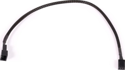 Kabllo zgjatëse për ventilator Alphacool 3-Pin, 30cm, e zezë