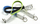 Kabllo USB-A në microUSB Baseus, 0.2m, jeshile