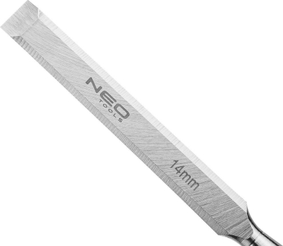 Daltë druri Neo Chisel, 14 mm, çelik CrV, dorezë druri