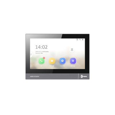 Monitor videointerfonik Hikvision DS-KH8381-WTE1, 7", LAN PoE, i zi