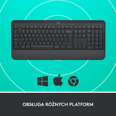 Тастатура Logitech SIGNATURE K650, сива боја