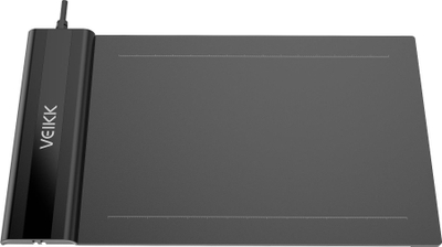 Tablet grafik VEIKK S640, laps grafik pasiv 8192 nivele, 6x4", i zi