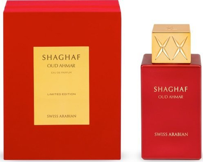 Parfum Swiss Arabian Shaghaf Oud Ahmar, Eau de Parfum, aromë orientale, i kuq