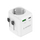 Adapter universal udhëtimi Gembird Grounded, 20W, USB C PD, USB A QC, i bardhë