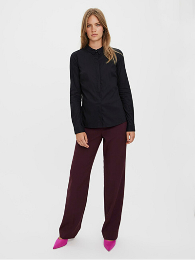 Këmishë Vero Moda VMLADY, e zezë