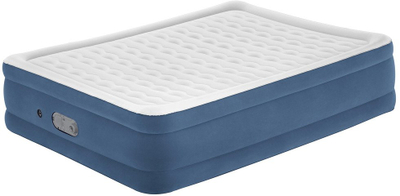 Воздушен душек Bestway 67624 AlwayzAire, 203x152x46 cm, со електрична пумпа, сив