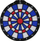 Сет за игра со стрели Zhiyu Toys Darts, дијаметар 27 cm, 4 пластични стрели, многуобоен